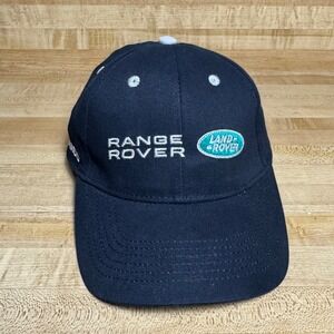 Land Rover Range Rover Orlando Navy Blue Embroidered Baseball Hat Adjustable Cap